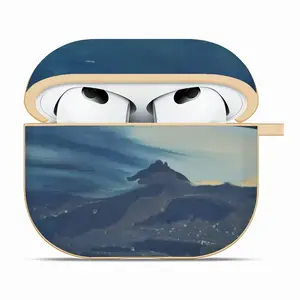 Water Elephant Airpods 3 Case (Hard Shell, Golden)