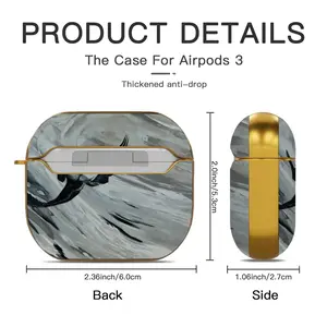 Seabird Airpods 3 Case (Hard Shell, Golden)