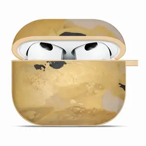 Face Airpods 3 Case (Hard Shell, Golden)