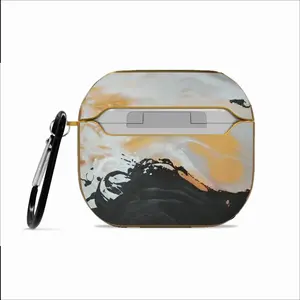 Turbulent Waters Airpods 3 Case (Hard Shell, Golden)