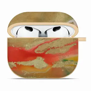 Skeleton Fish Airpods 3 Case (Hard Shell, Golden)