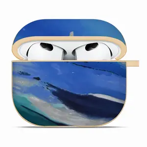 Into The Great Blue Airpods 3 Case (Hard Shell, Golden)