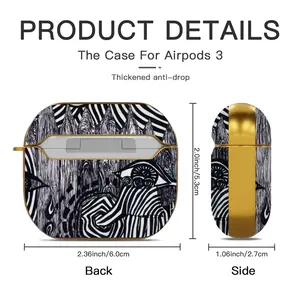 Weirdo Airpods 3 Case (Hard Shell, Golden)