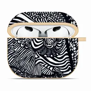 Spirit Elephant Airpods 3 Case (Hard Shell, Golden)