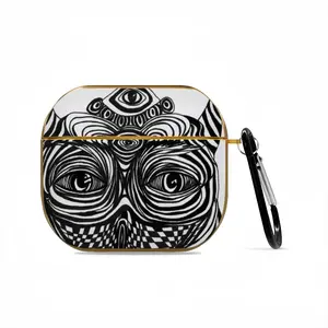 Owl Spirit Animal Airpods 3 Case (Hard Shell, Golden)