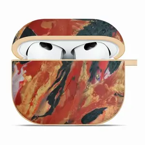 Metallic Horse Airpods 3 Case (Hard Shell, Golden)