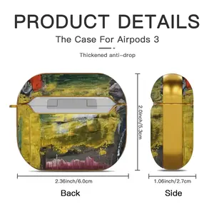 Without Title No 01 Airpods 3 Case (Hard Shell, Golden)