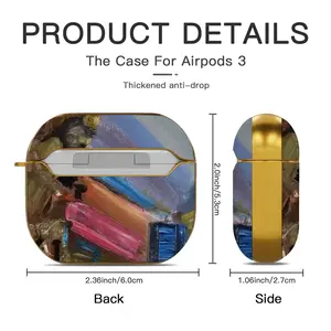 Without Title No 02 Airpods 3 Case (Hard Shell, Golden)