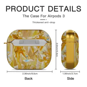 Sous-Sol Airpods 3 Case (Hard Shell, Golden)