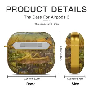 Prohibited Airpods 3 Case (Hard Shell, Golden)