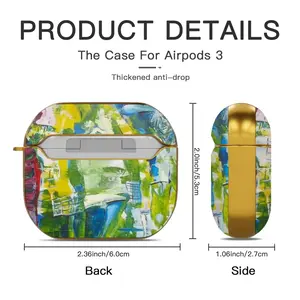 Camouflaged 2 Airpods 3 Case (Hard Shell, Golden)