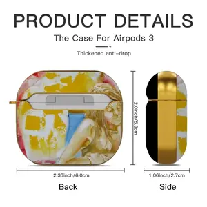 To Be Given To Be Worlded Airpods 3 Case (Hard Shell, Golden)