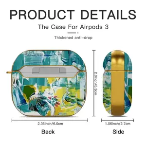 Green Point Airpods 3 Case (Hard Shell, Golden)