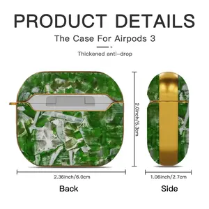 Into The Green Airpods 3 Case (Hard Shell, Golden)