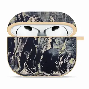 Walking Airpods 3 Case (Hard Shell, Golden)