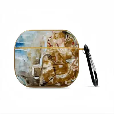 She Is Elsewhere Airpods 3 Case (Hard Shell, Golden)