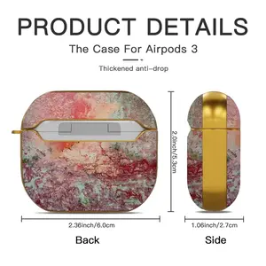 Clastic Airpods 3 Case (Hard Shell, Golden)