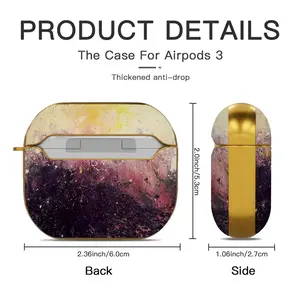 Outgas Airpods 3 Case (Hard Shell, Golden)