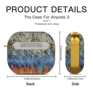 Stringstrata Airpods 3 Case (Hard Shell, Golden)