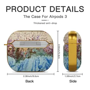 Bluesmoker Airpods 3 Case (Hard Shell, Golden)