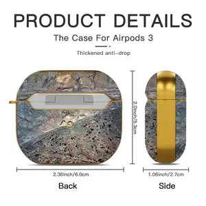 Magma Airpods 3 Case (Hard Shell, Golden)