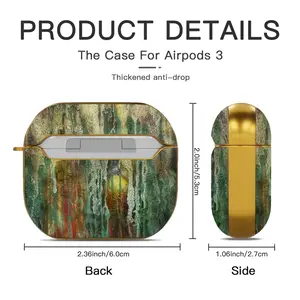 Quattrosolar Airpods 3 Case (Hard Shell, Golden)