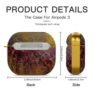 Stringbrane Airpods 3 Case (Hard Shell, Golden)