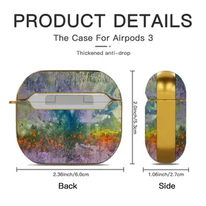 Crackcloud Airpods 3 Case (Hard Shell, Golden)