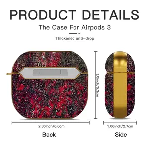 Frac Airpods 3 Case (Hard Shell, Golden)