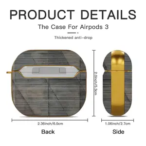 No Title 112018 Airpods 3 Case (Hard Shell, Golden)