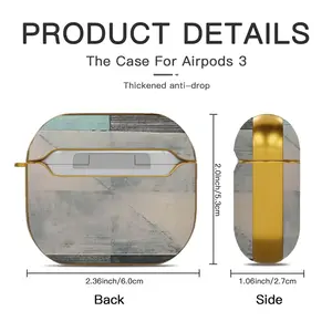 No Title 102018 Airpods 3 Case (Hard Shell, Golden)