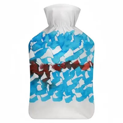 Calligraphic Landscape 012 Hot Water Bag