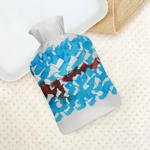 Calligraphic Landscape 012 Hot Water Bag