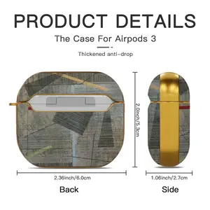 El 01 Airpods 3 Case (Hard Shell, Golden)