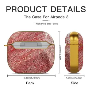 The Wave Airpods 3 Case (Hard Shell, Golden)