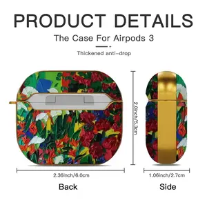 The Lovely Garden Airpods 3 Case (Hard Shell, Golden)