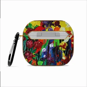 Irises And Peonies The Painter Garden Airpods 3 Case (Hard Shell, Golden)