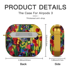 Alliums From Ballymaloe Airpods 3 Case (Hard Shell, Golden)