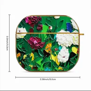 Anne Groves Garden Airpods 3 Case (Hard Shell, Golden)