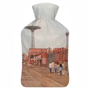 Coney Island Boardwalk New York City Hot Water Bag