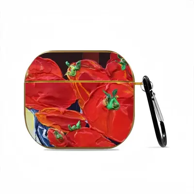 Tomatoes Airpods 3 Case (Hard Shell, Golden)