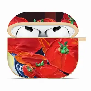 Tomatoes Airpods 3 Case (Hard Shell, Golden)