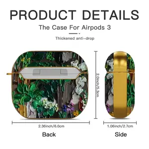 The Green House Airpods 3 Case (Hard Shell, Golden)