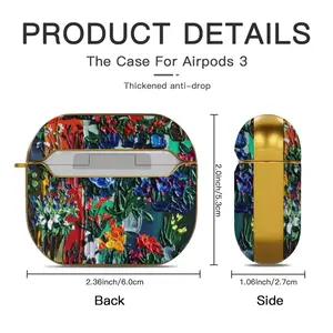 Florists Of Lyon S Airpods 3 Case (Hard Shell, Golden)