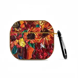 The Pleasure Of Flowers F Airpods 3 Case (Hard Shell, Golden)