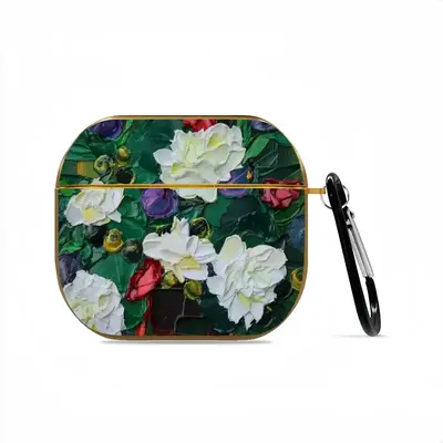 The Pleasure Of Flowers D Airpods 3 Case (Hard Shell, Golden)