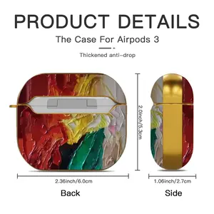 Lady In Her Sixties Airpods 3 Case (Hard Shell, Golden)