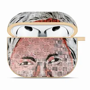 Who Framed Julian Assange Airpods 3 Case (Hard Shell, Golden)