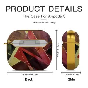 Dayton Wronged Dayton Strong Airpods 3 Case (Hard Shell, Golden)