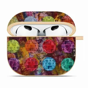 Bling Bling Kid And Safety Stalker Slayer Airpods 3 Case (Hard Shell, Golden)